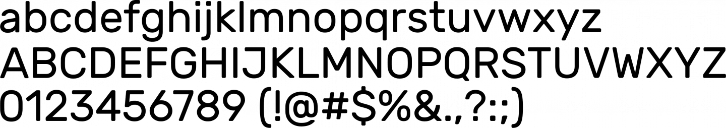 scaricare font rubik