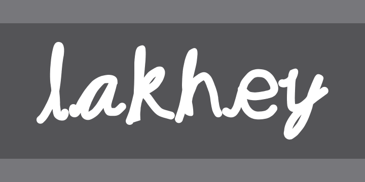 Lakhey | Font Zillion