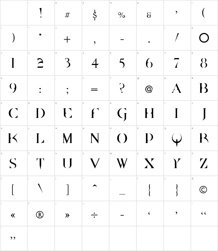 Quake + DpQuake | Font Zillion