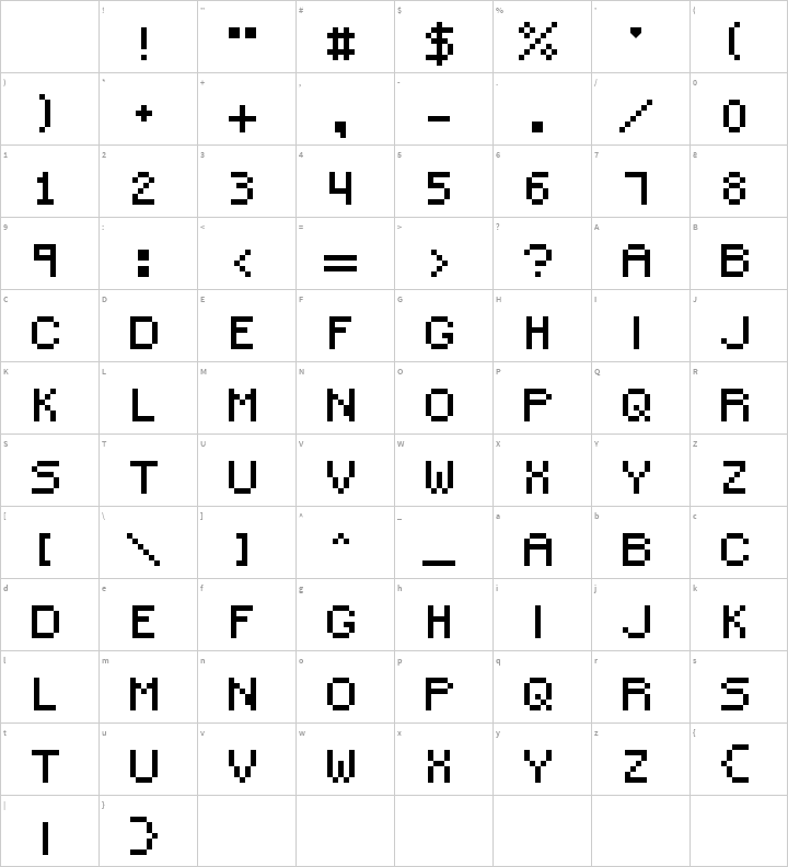 small-pixel-font-zillion