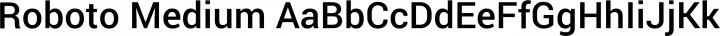 Roboto Medium free font