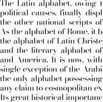 SCARICA FONT BODONI