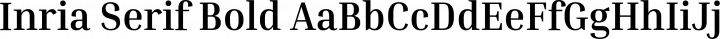 Inria Serif Bold free font