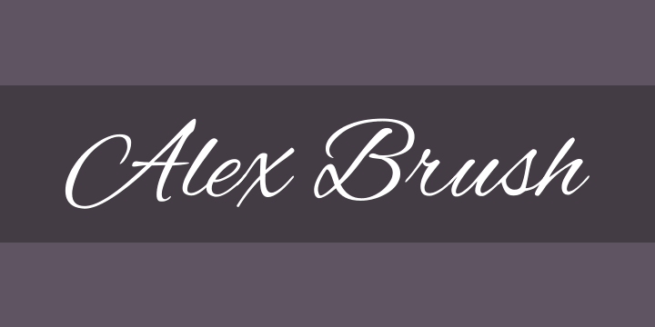 Alex Brush Font Free By Typesetit Font Squirrel