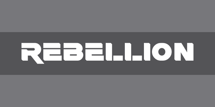 Rebellion | Font Zillion