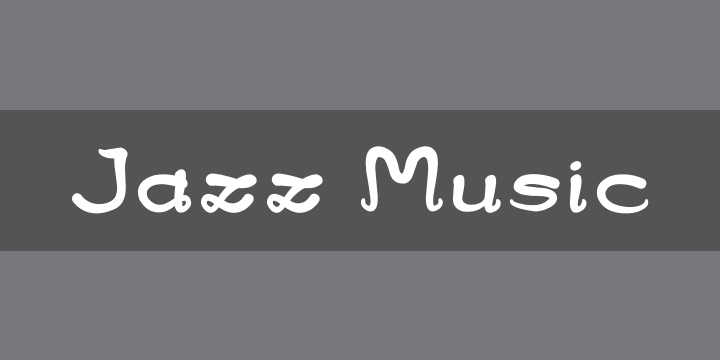 Jazz Music | Font Zillion