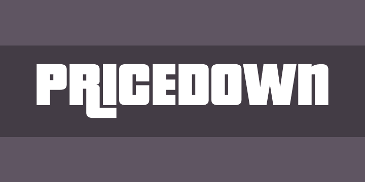 Pricedown Font Free By Larabie Fonts Font Squirrel